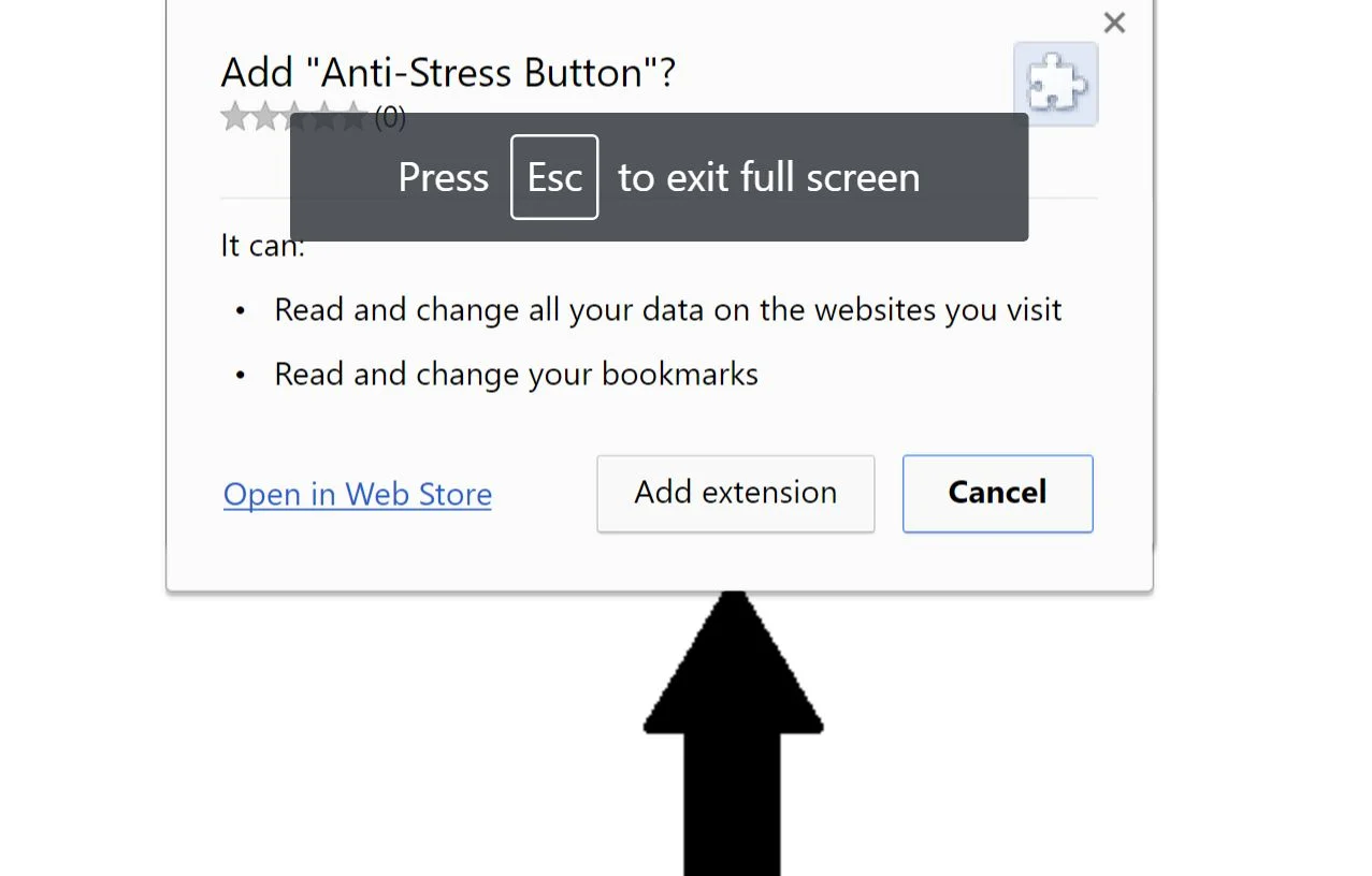 Anti-Stress Button by takeitnow.club virus