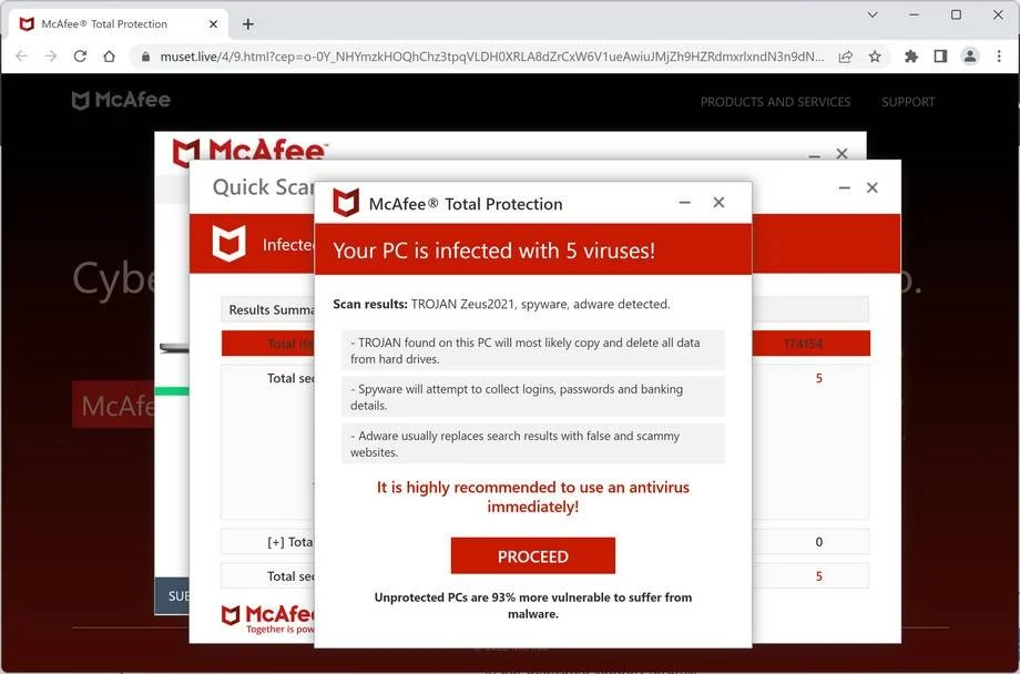 Remove Muset.live Pop-up Ads (Virus Removal Guide) 1 Image: Muset.live Ads