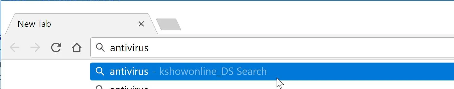 kshowonline_DS Search redirect