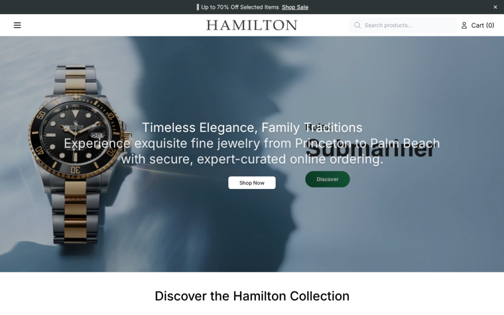 Thehamiltonjewelers.shop EXPOSED - Legit Store or Fake? Buyer Warning 1 Thehamiltonjewelers.shop scam