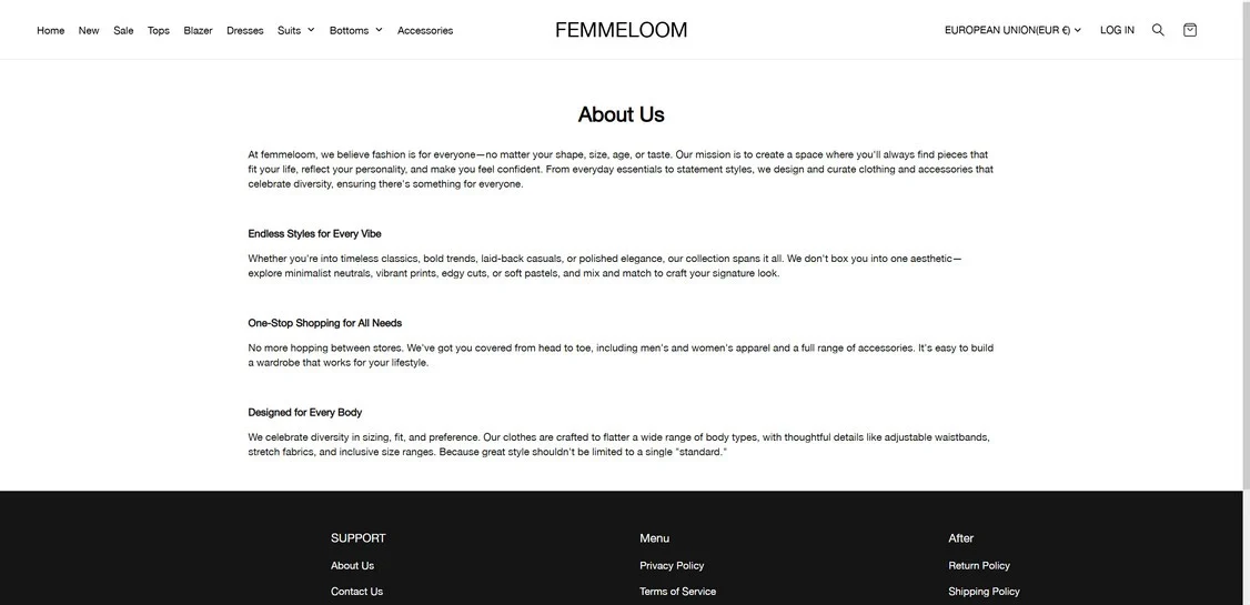 Femmeloom.com scam