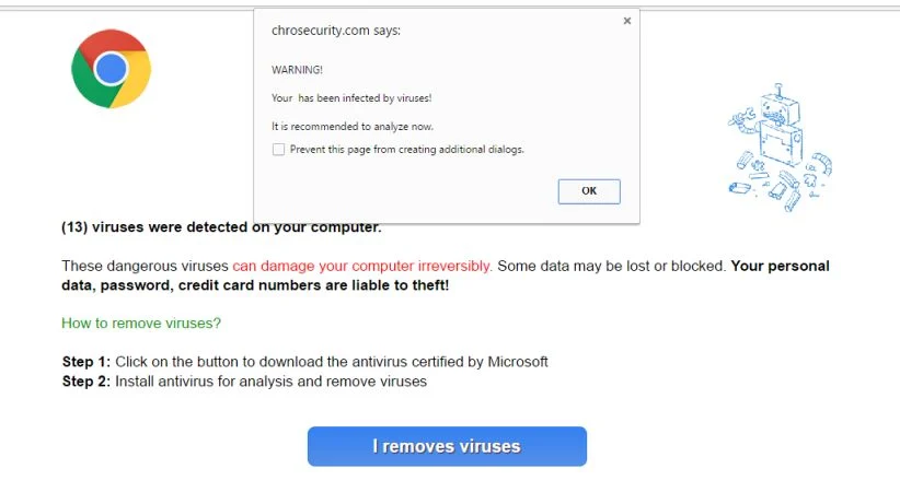 Chrosecurity.com virus