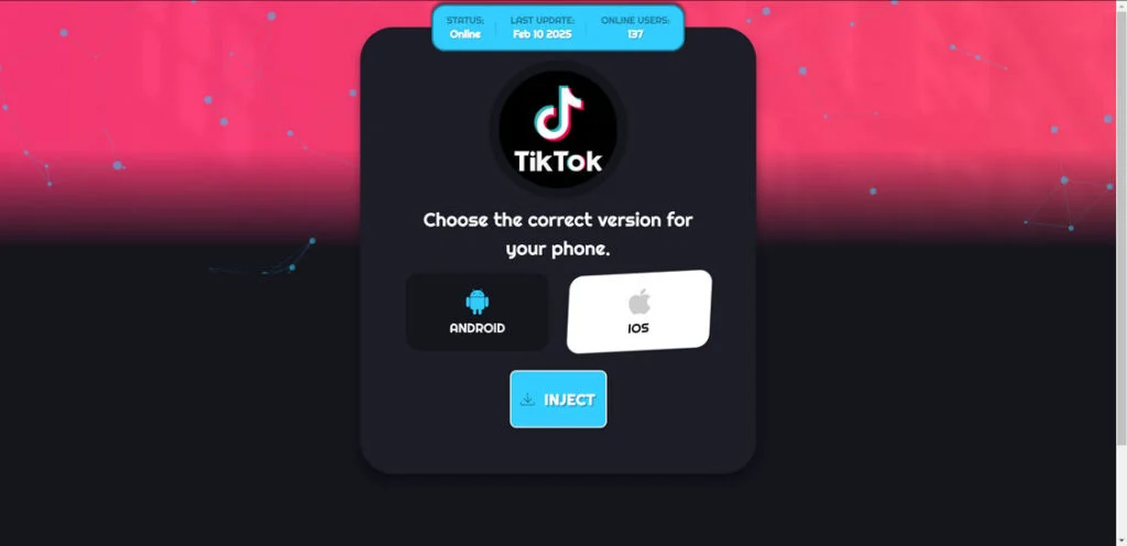 Tikyunban.com "TikTok Inject" Scam - What You Need To Know 3 2 2
