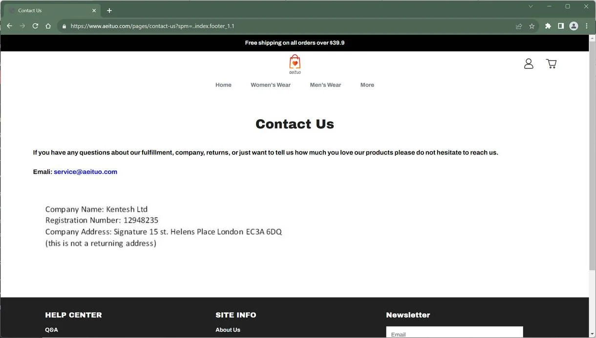 aeituo.com scam