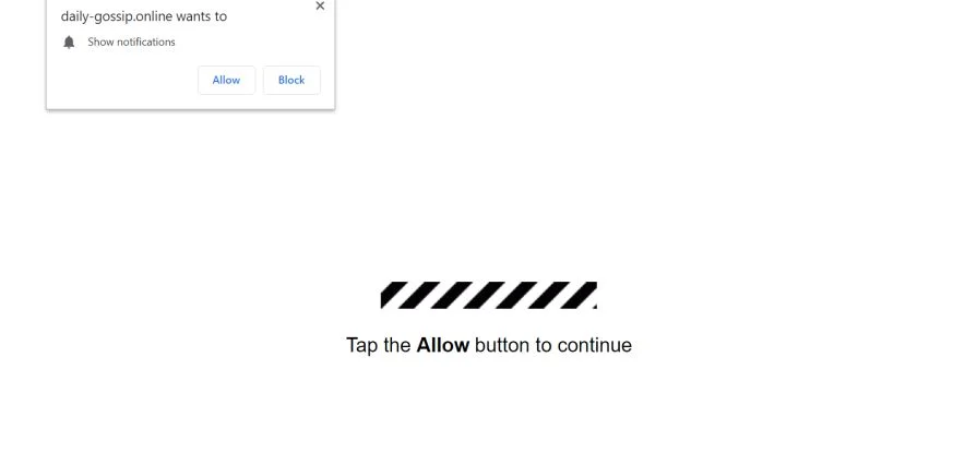 How to remove Daily-gossip.online pop-up ads (Virus Removal Guide) 1 Image: Chrome browser is redirected to the Daily-gossip.online site Image: Chrome browser is redirected to the Daily-gossip.online site