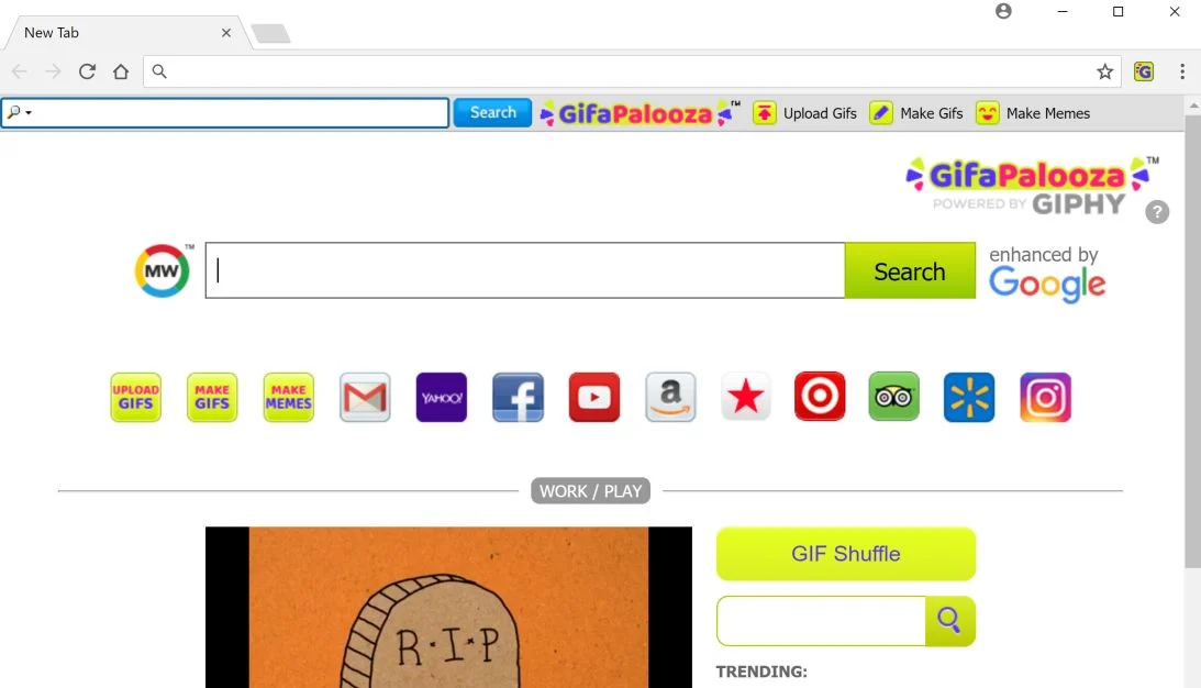GifaPalooza Toolbar By MyWay