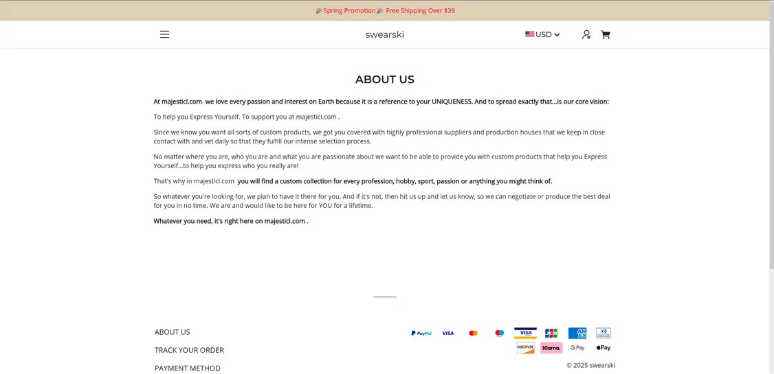 Majesticl.com Scam Store - Total Ripoff Alert 1 Majesticl.com scam