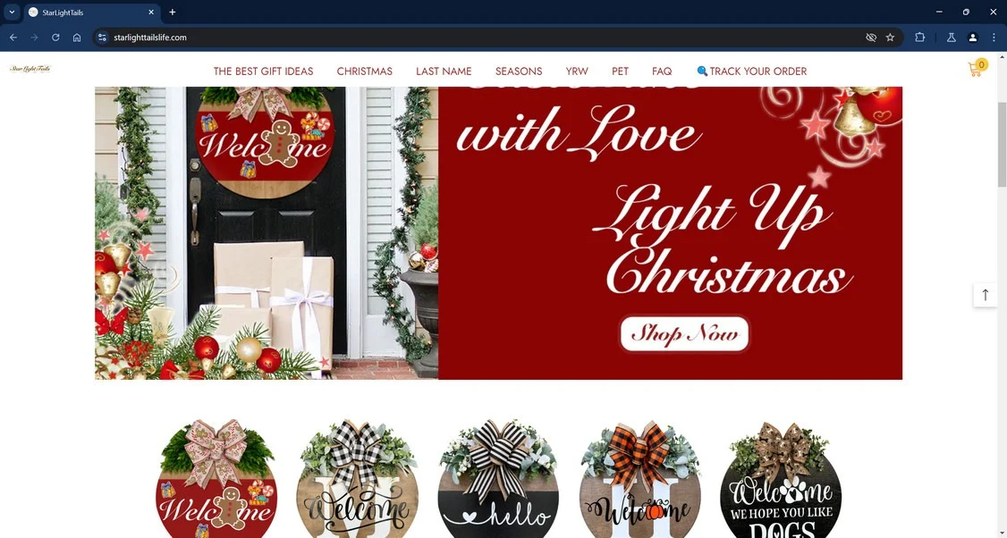 Starlighttailslife.com scam