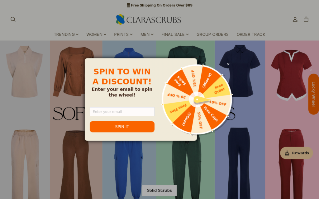 Clarascrubs.com EXPOSED - Real Store or Scam? Investigation 1 Clarascrubs.com scam