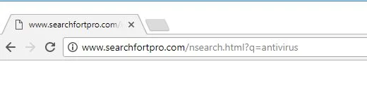 searchfortpro.com redirect virus