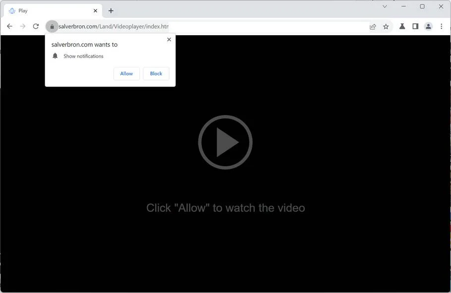 Salverbron.com Malware