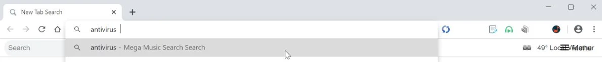 How to remove Mega Music Search (Virus Removal Guide) 1 Image: Chrome browser is redirected to Mega Music Search