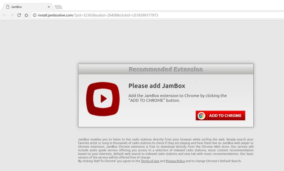 install.jamboxlive.com redirect virus