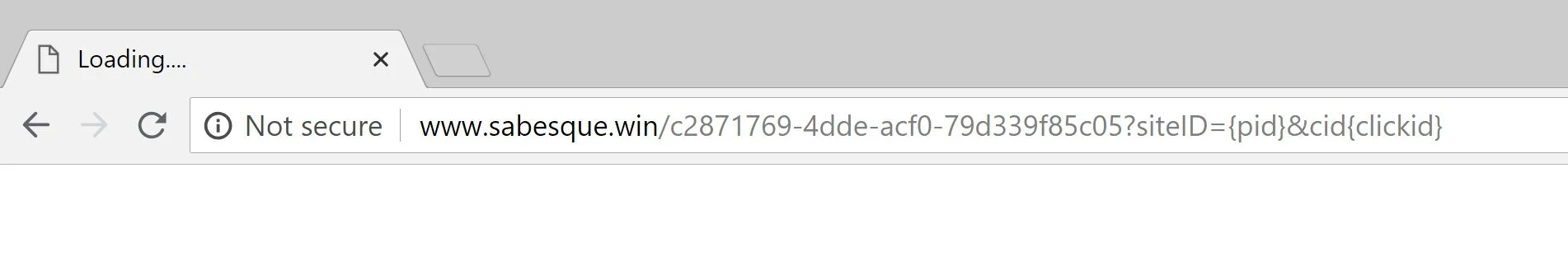 Sabesque.win redirect virus