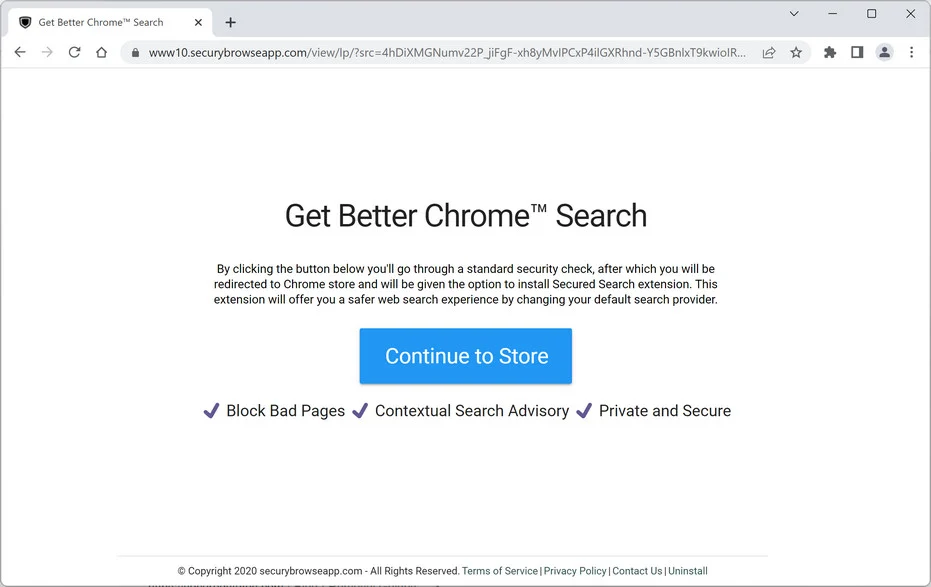 Image: Securybrowseapp.com Ads