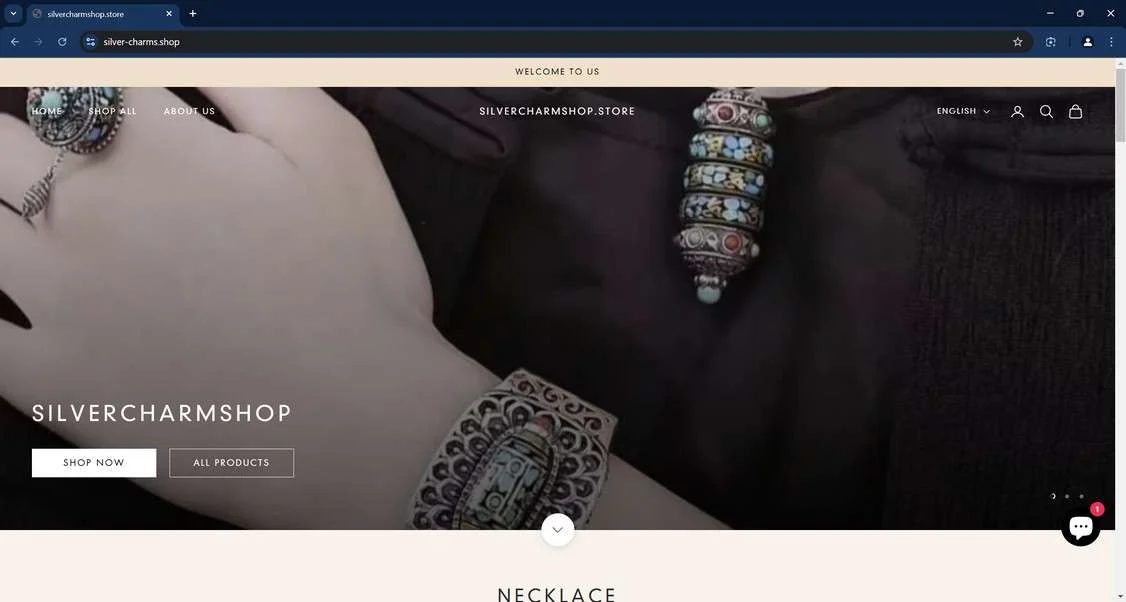 Silver-charms.shop Scam Alert: Don't Trust This Fake Store 1 Silver-charms.shop scam