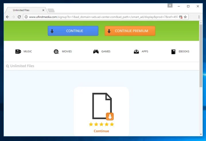 www.ufindmedia.com virus