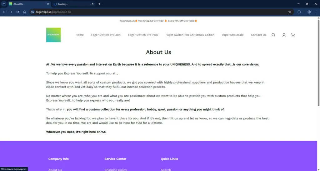 Fogervape.us Review: Real Store or A Scam? Read This 1 Fogervape.us scam