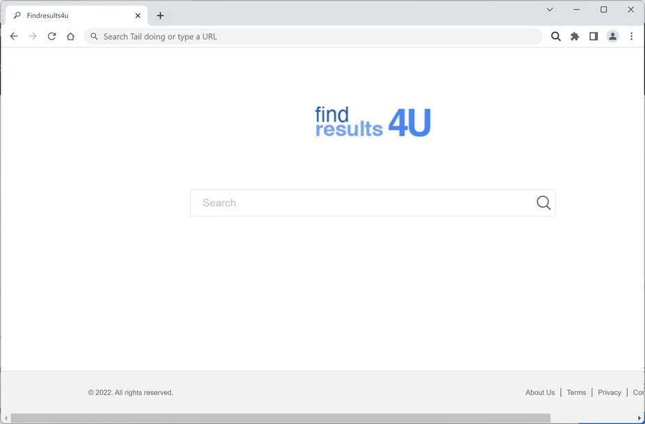 Remove Findresults4u.com Redirect (Virus Removal Guide) 1 Image: Findresults4u.com browser redirect