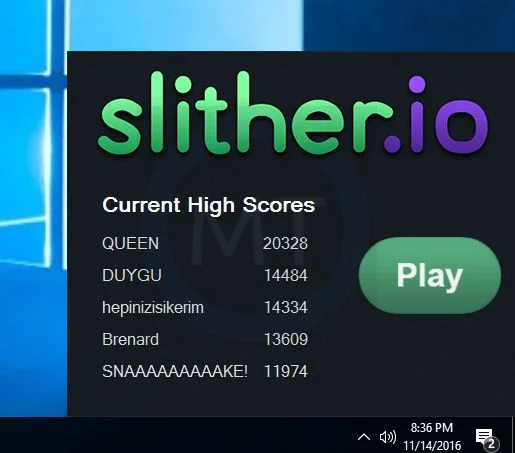 Slither.io virus
