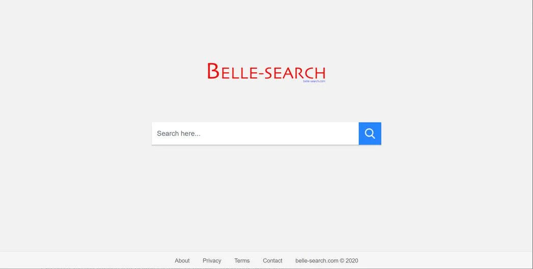 Image: belle-search.com redirect
