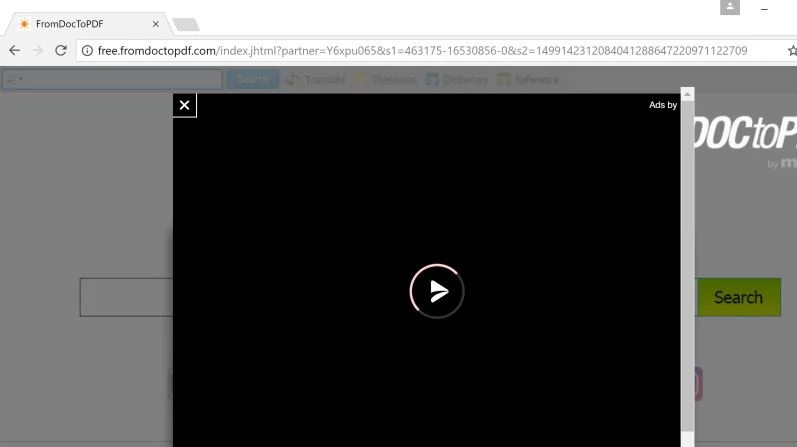 Gateway TrueTest in mini adware