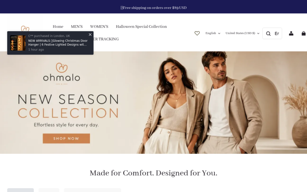 Ohmalo.com EXPOSED - Real or Fake Store? Investigation 1 Ohmalo.com scam