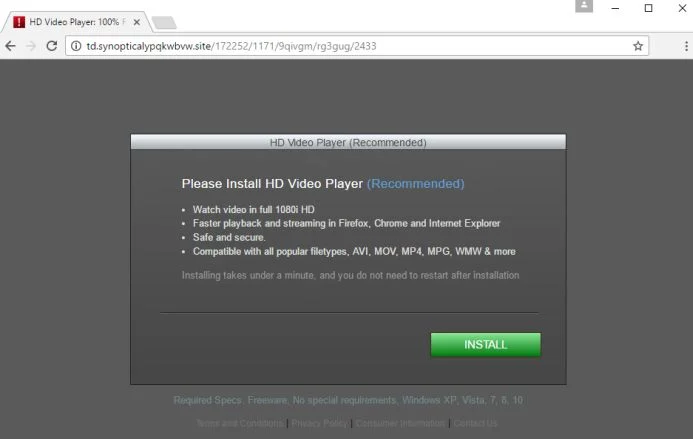 Td.synopticalypqkwbvw.site virus