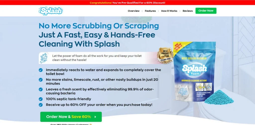 The Shady Truth About the Overhyped Splashfoam Toilet Cleaner 1 Splashfoam