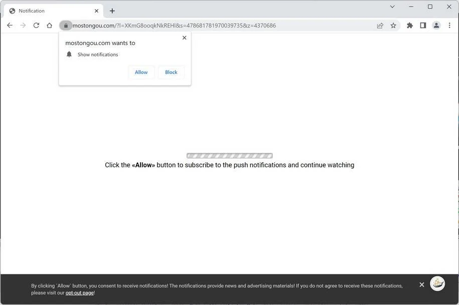 Remove Mostongou.com Pop-up Ads (Virus Removal Guide) 1 Image: Mostongou.com Ads