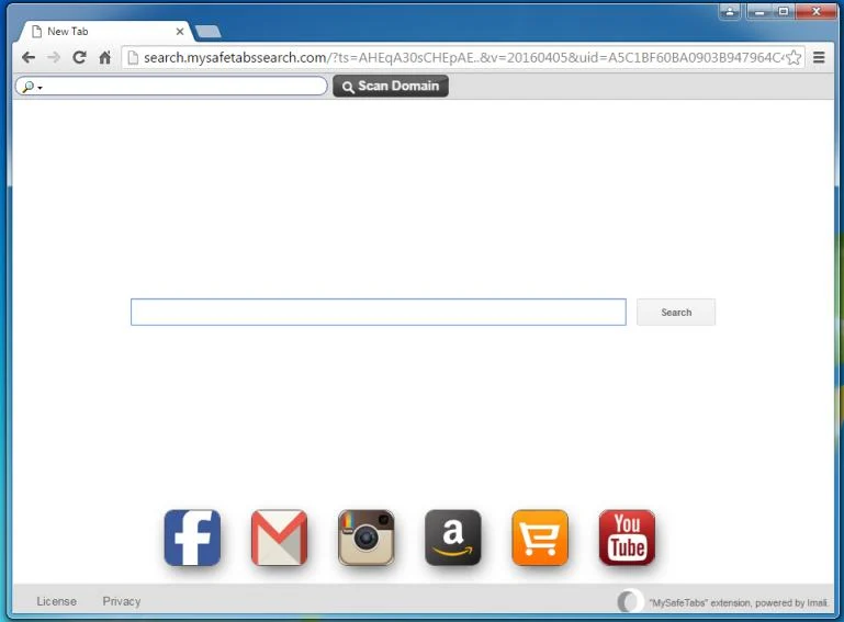Search.mysafetabssearch.com redirect Search.mysafetabssearch.com virus