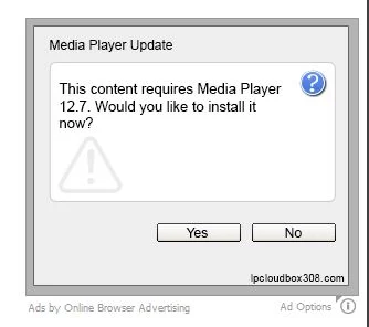 [Image: This content requires Media Player 12.7 virus]