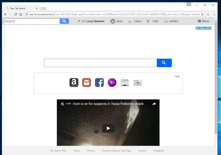 search.mynewswire.co redirect search.mynewswire.co virus