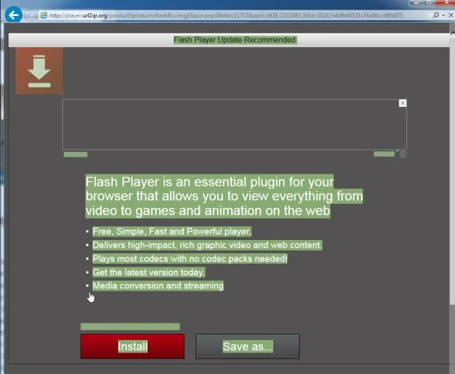 player.url2qr.org virus