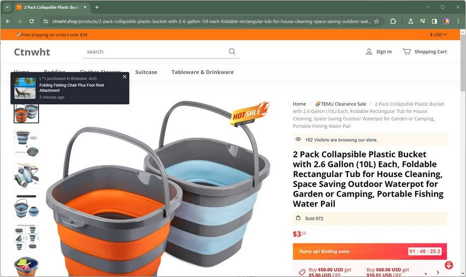 Don't Get Scammed by Fake 90% Off TEMU Clearance Sales 1 TEMU Clearance Sale