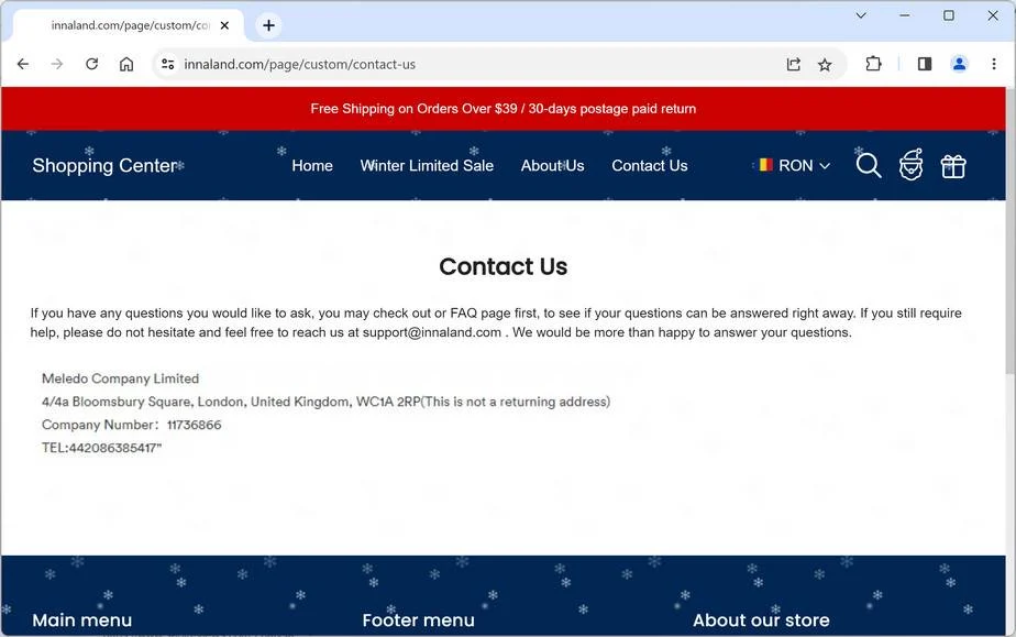 Innaland.com ad