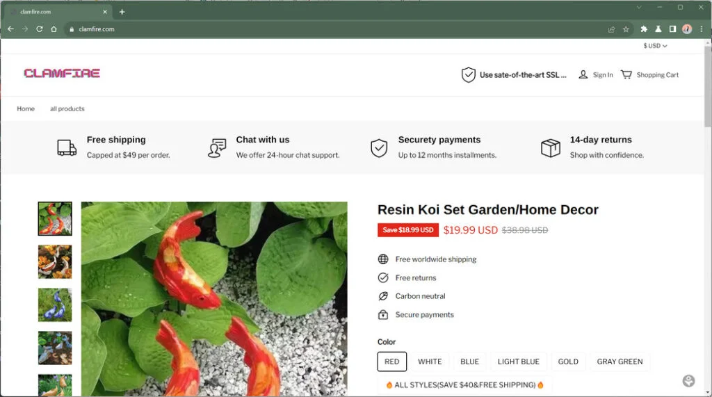 Steering Clear of the Clamfire.com Scam: What to Know 1 Clamfire.com trend