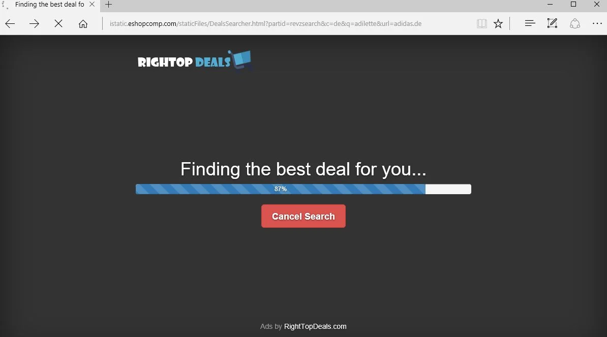RightTopDeals Malware