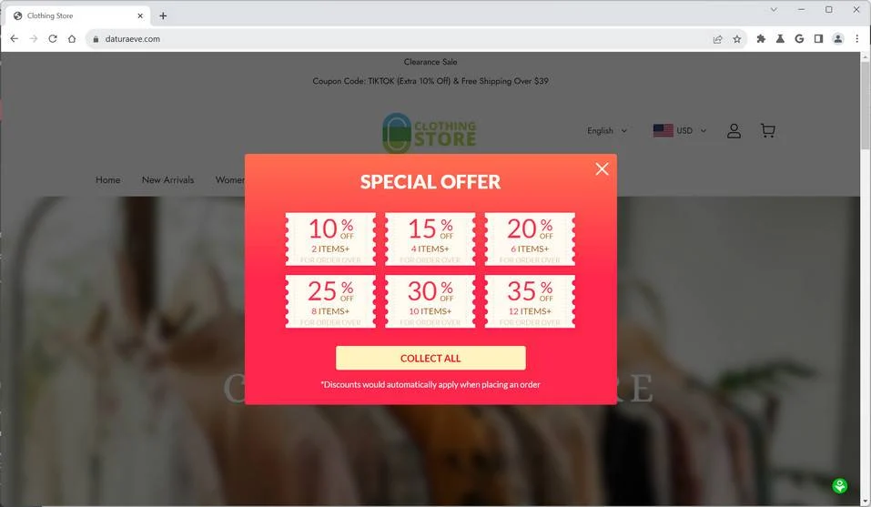 Daturaeve.com scam