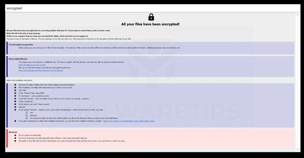 Image: LIKE ransomware