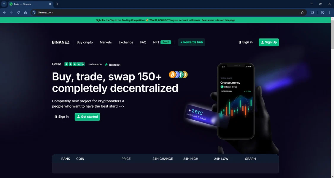 The Truth on Binanez.com - Our Breakdown of This Crypto Con 1 Binanez scam