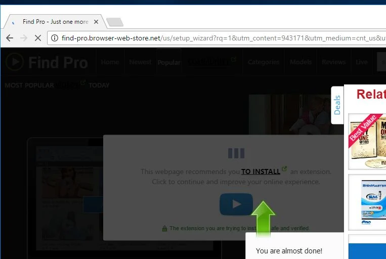 find-pro.browser-web-store.net virus