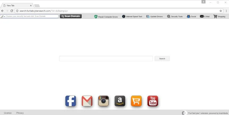 Search.funtabcybersearch.com virus
