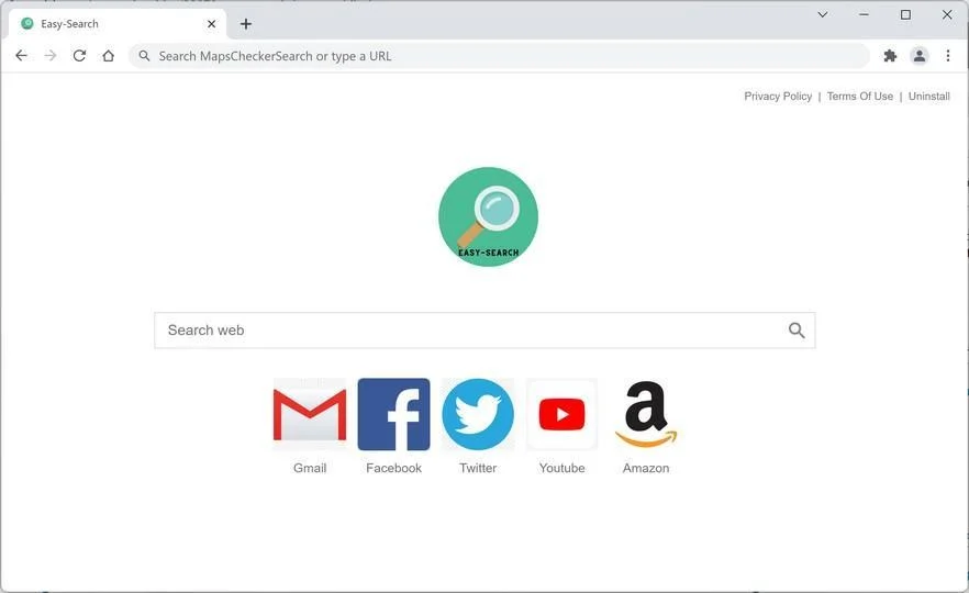 Remove Easy-Search Browser Hijacker (Virus Removal Guide) 1 Image: Easy-Search Browser Hijacker