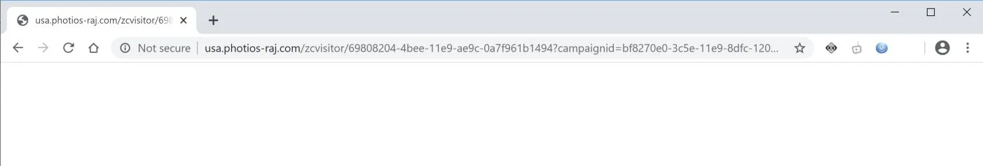 How to remove Usa.photios-raj.com redirect (Virus Removal Guide) 1 Image: Chrome browser is redirected to Usa.photios-raj.com