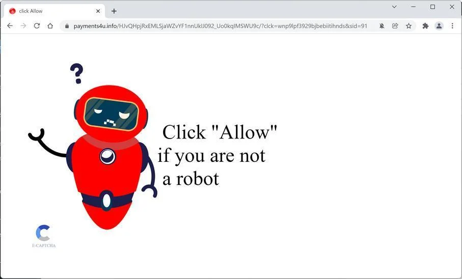 How to Remove Payments4u.info Pop-up Ads (Virus Removal Guide) 1 Image: Chrome browser is redirected to Payments4u.info