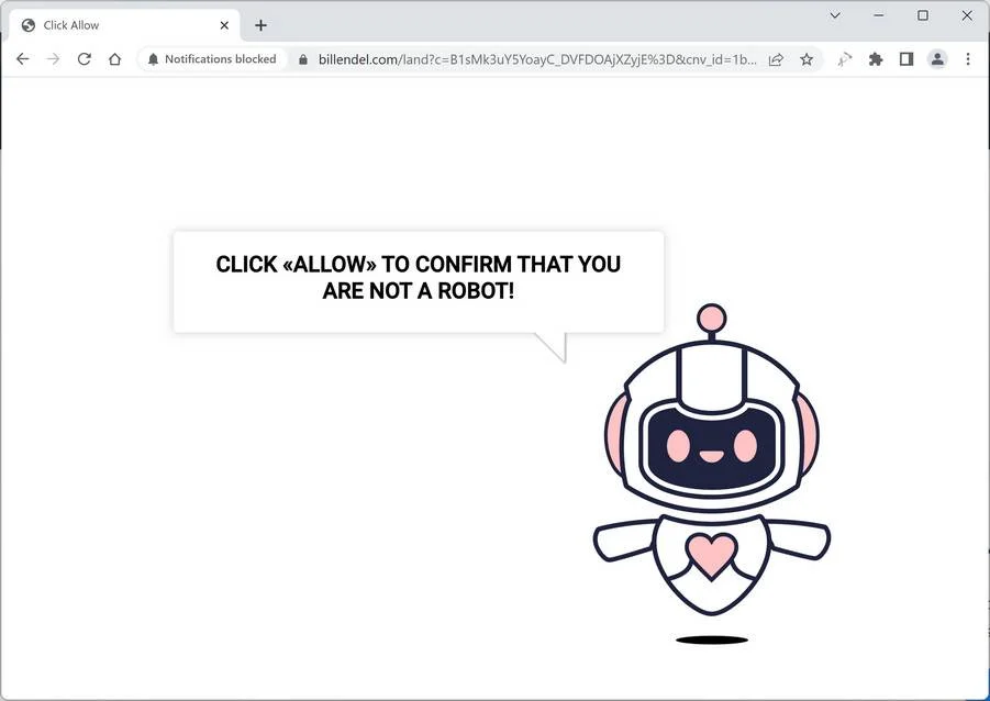Billendel.com ad