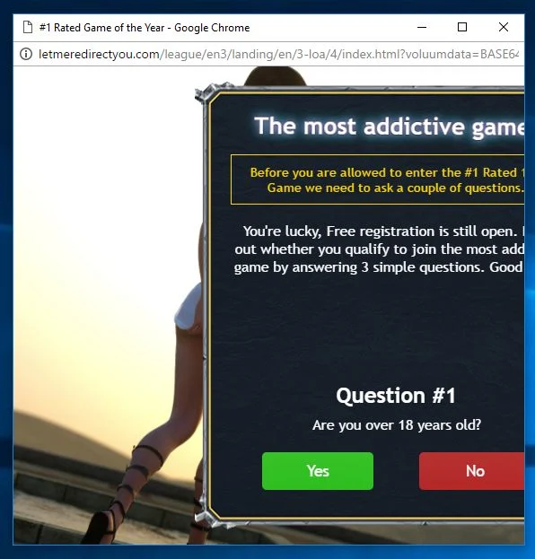 letmeredirectyou.com virus