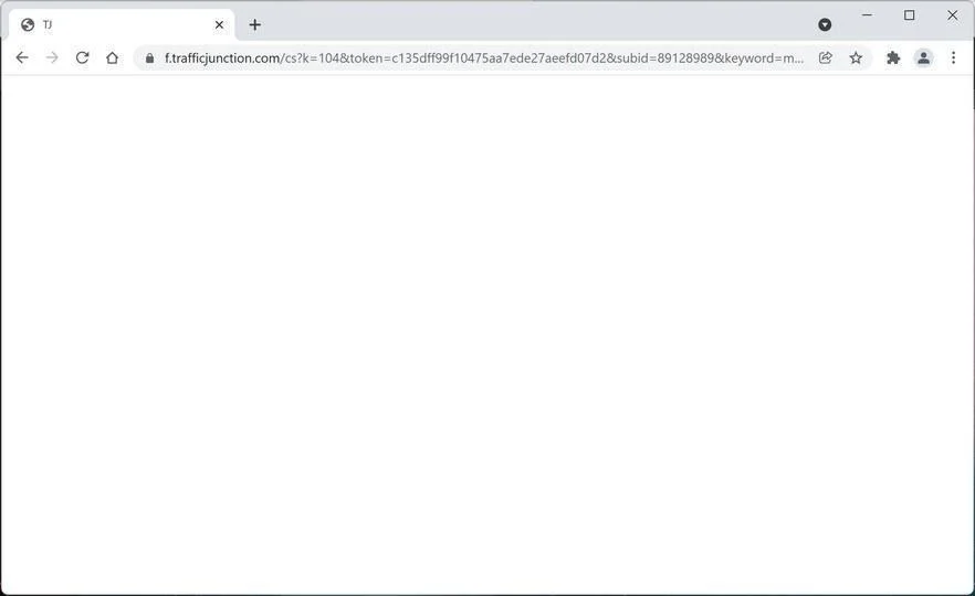 Remove Trafficjunction.com redirect (Virus Removal Guide) 1 Image: Chrome browser is redirected through Trafficjunction.com