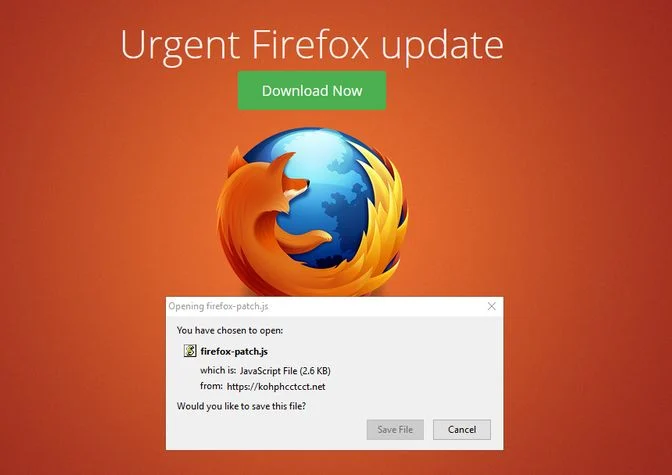 Urgent Firefox Update